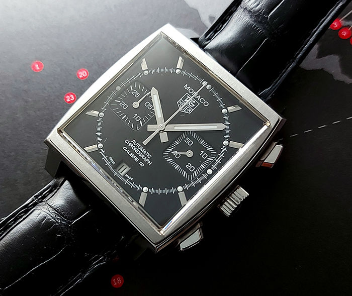 TAG Heuer Monaco Calibre 12 Ref. CAW2110